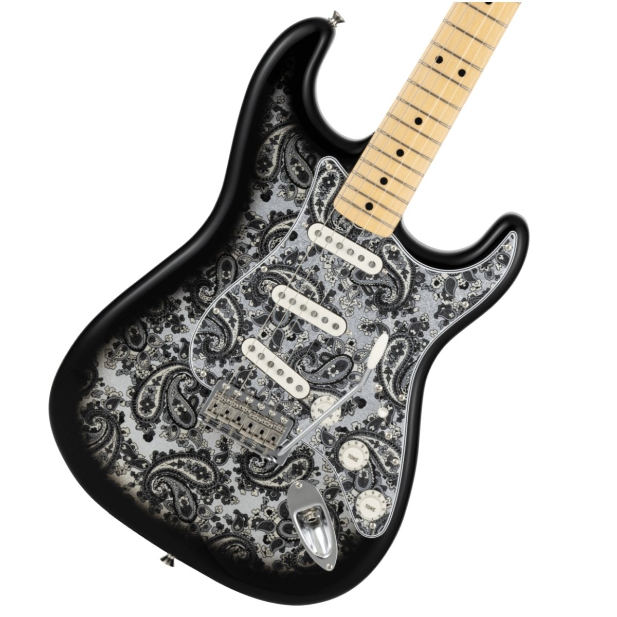 Fender / Made in Japan Limited Stratocaster Maple Fingerboard Black Paisley フェンダー [限定モデル]【福岡店】【YRK】