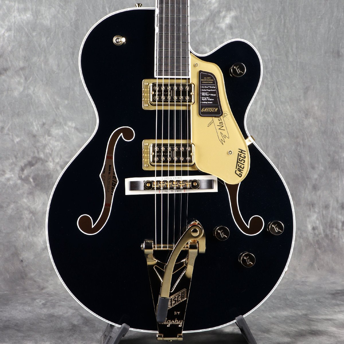 Gretsch/Nashville Hollow Body w/String-Thru Bigsby and Gold
