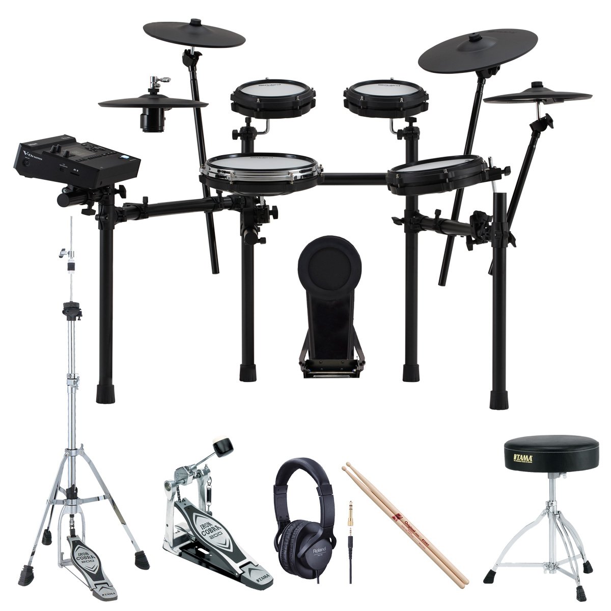 Roland / TD316 TAMAシングルキックペダルを採用したスターターセット