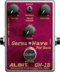 ［ベース用ブースター］ ALBIT / GW-1B GERMANIUM DIODE BOOSTER FOR BASS ベース用エフェクター  アルビット 日本製 Made in Japan