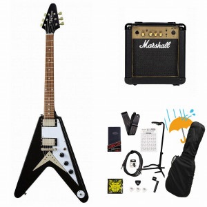 Epiphone / Inspired by Gibson Flying V Ebony エレキギター