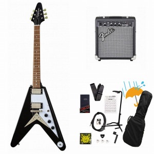 Epiphone / Inspired by Gibson Flying V Ebony エレキギター