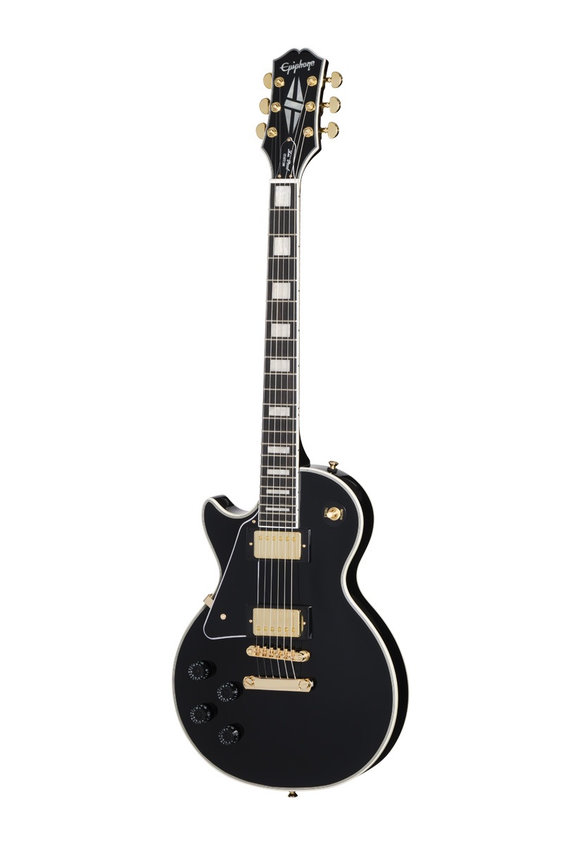 Epiphone / Inspired by Gibson Les Paul Custom Left-handed LH Ebony