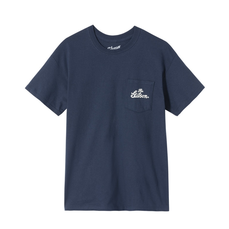 Gibson / GA-TEE-PREM-NVY-MD Premium Instruments Tee (Navy) Medium ギブソン Tシャツ Mサイズ