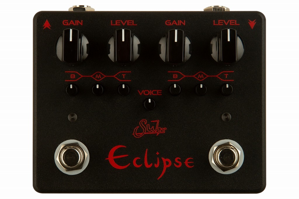 Suhr Eclipse 2ch オーバードライブ ディストーション 美品 Suhr / Eclipse Black Edition サー オーバードライブ