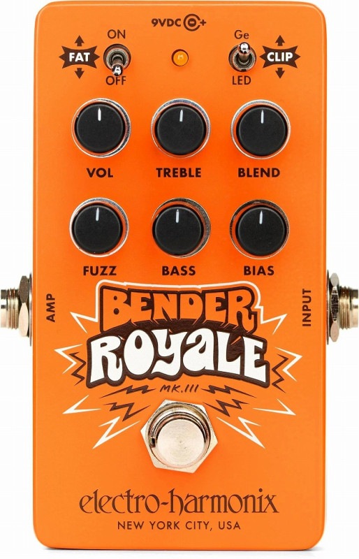 新製品】【限定オレンジカラー】electro-harmonix / BENDER ROYALE