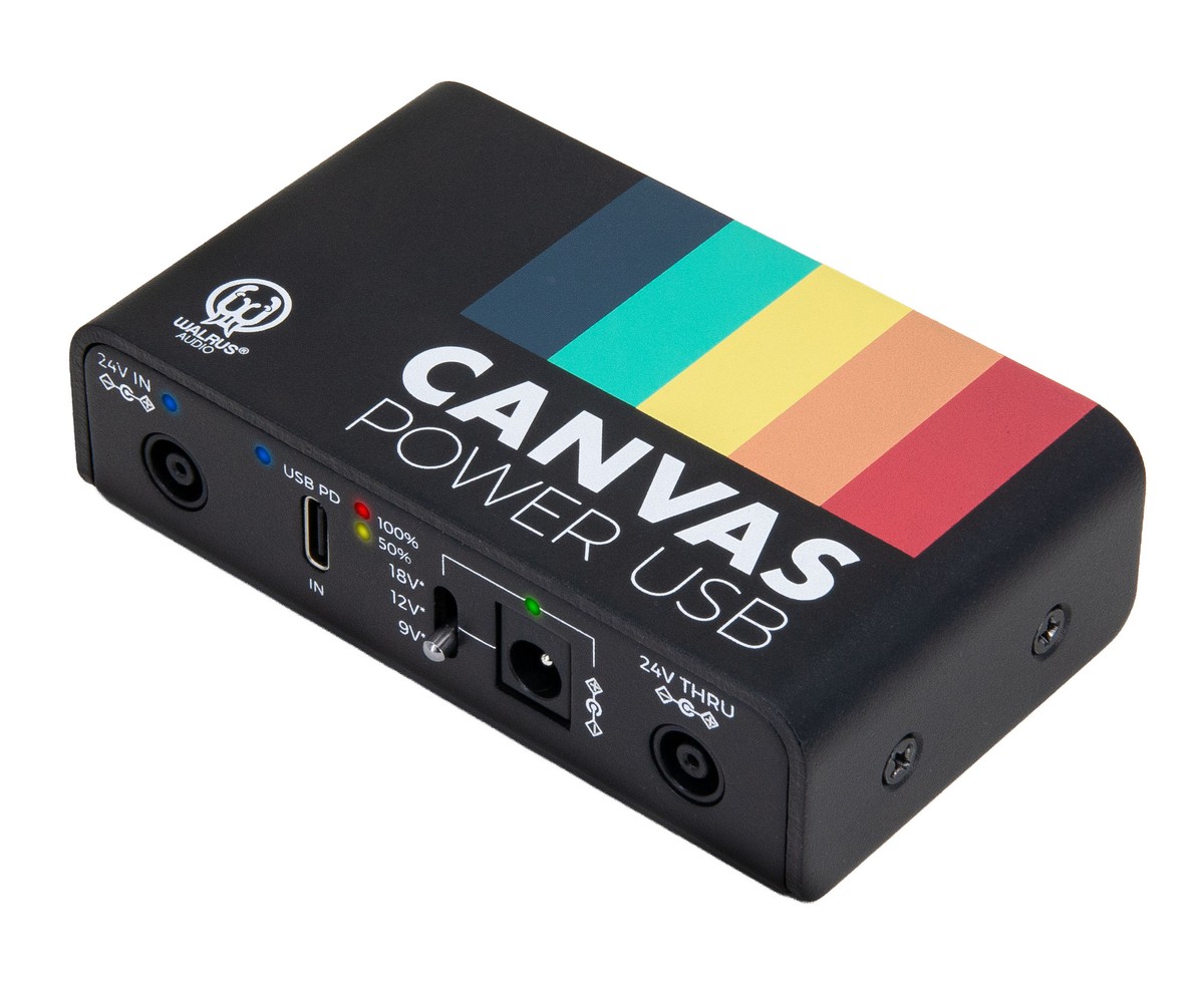 新製品】 Walrus Audio / Canvas Power USB WAL-CANV/PWRUSB USB PD