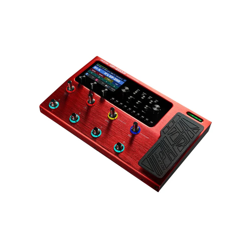 購入特典有り》Valeton / GP-200R マルチエフェクター レッド