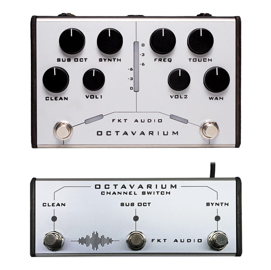【ベーシスト注目！】 FKT AUDIO / Octavarium-SW Analog Octaver - Synth - Envelope Filter w/CHANNEL SWITCH ベース用エフェクター 【国内正規品】