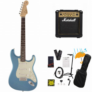 Fender / Made in Japan Traditional 60s Stratocaster Rosewood Fingerboard Lake Placid Blue Marshall MG10アンプ付属エレキギター初心者セットRの商品ページ