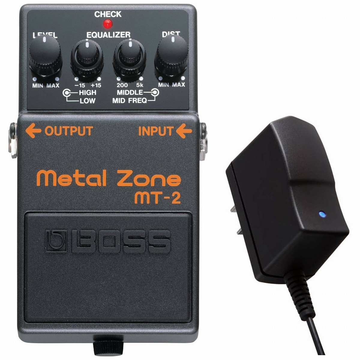 【ACアダプター付き】BOSS l Zone MT-2 BOSS / MT-2 Metal Zone［純正ACアダプター同時購入セット