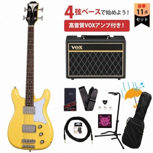 Epiphone / Newport Bass Sunset Yellow エピフォン ニューポート ベース VOXアンプ付属エレキベース初心者セットRの商品ページ