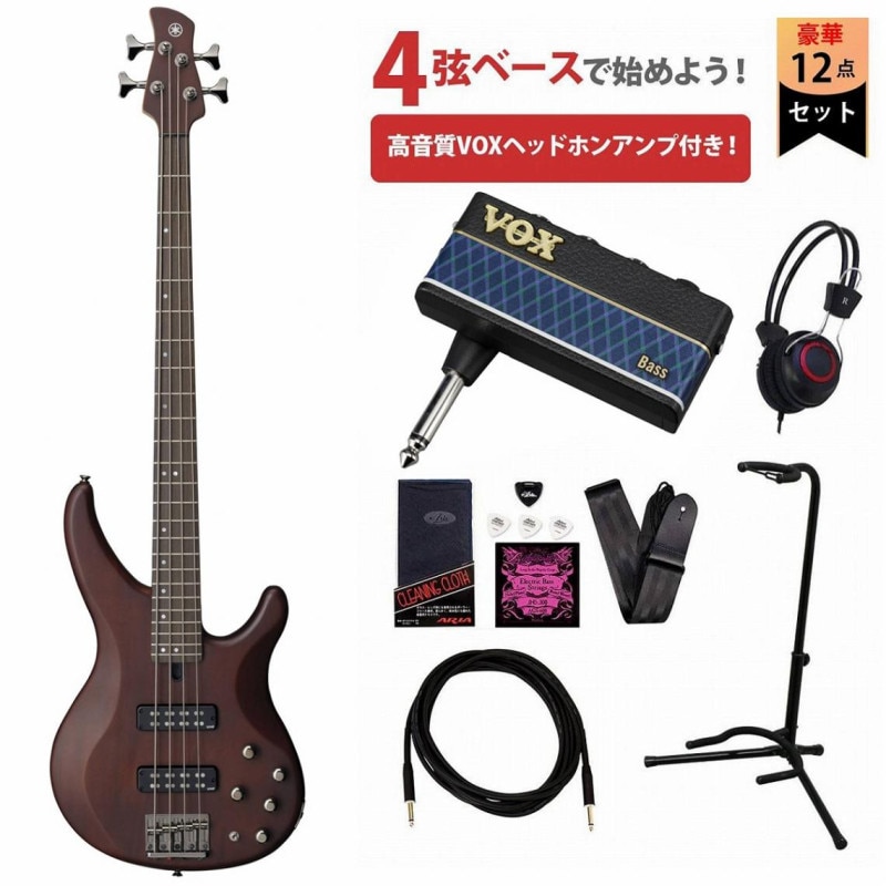 値下げ☆ヤマハベース•アンプセット美品 YAMAHA TRBX304 ベース 初心者12点セット 【ヘッドホンアンプ付