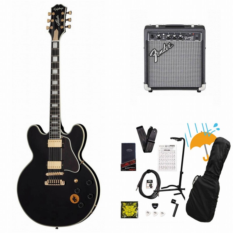 Epiphone / B.B. King Lucille Ebony ルシール Fender 10Wアンプ付属