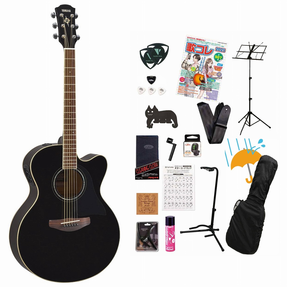 YAMAHA / CPX600 BL(Black) [ミディアムジャンボボディ エレアコ