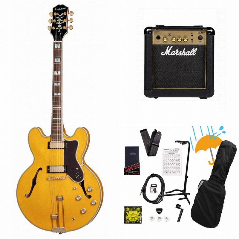 Epiphone / Sheraton with Frequensator Natural シェラトン Marshall