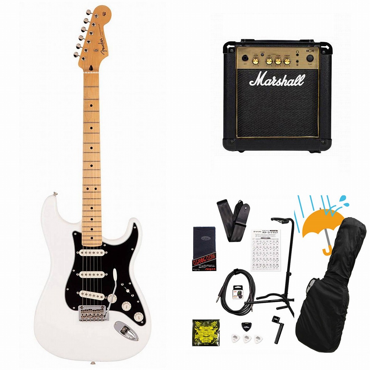 Fender / Made in Japan Hybrid II Stratocaster Maple FB Arctic