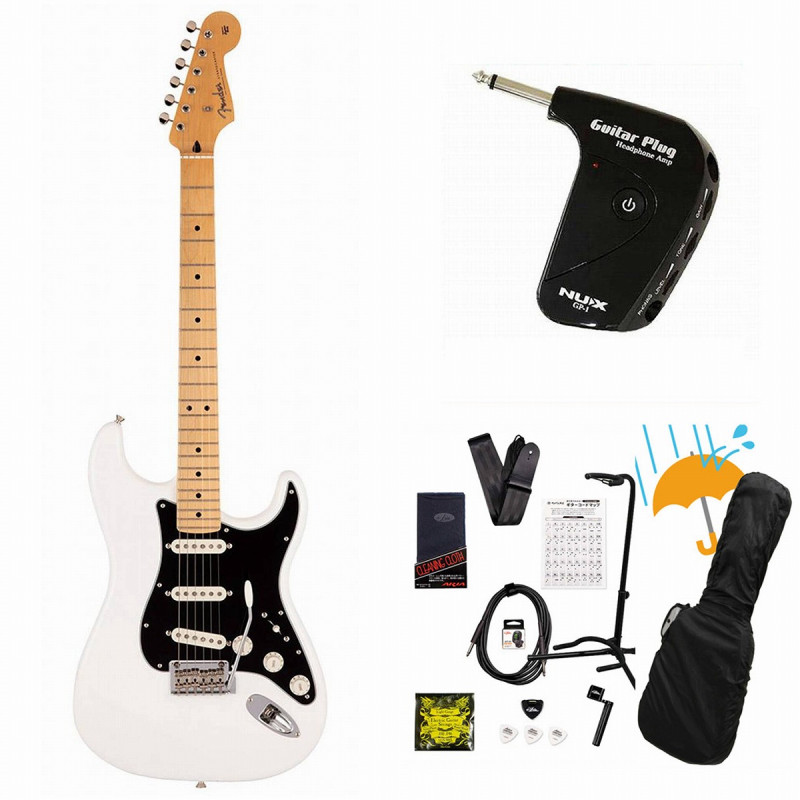 Fender / Made in Japan Hybrid II Stratocaster Maple FB Arctic White GP-1アンプ付属エレキギター初心者セットR