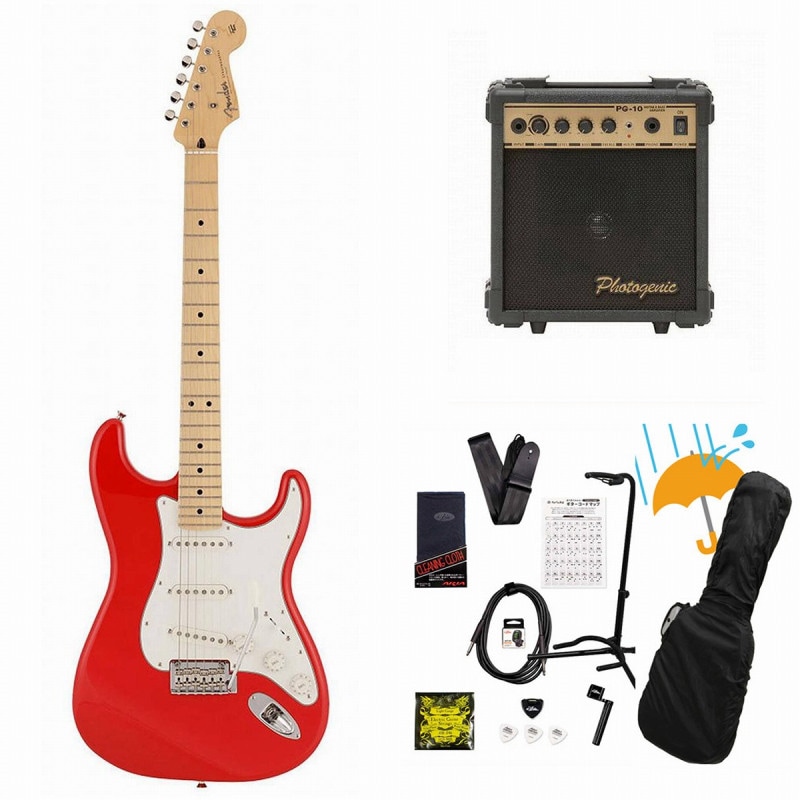 Fender / Made in Japan Hybrid II Stratocaster Maple FB Modena Red