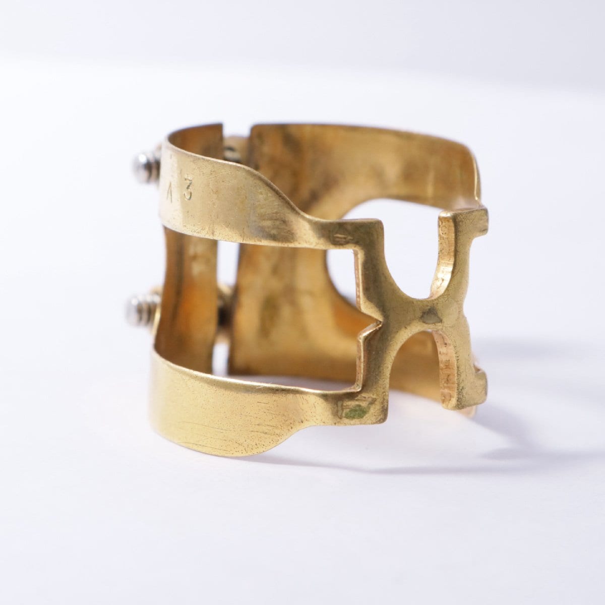 レ*オ様 アルトサックス リガチャー ビンテージ HARISON ハリソン A3