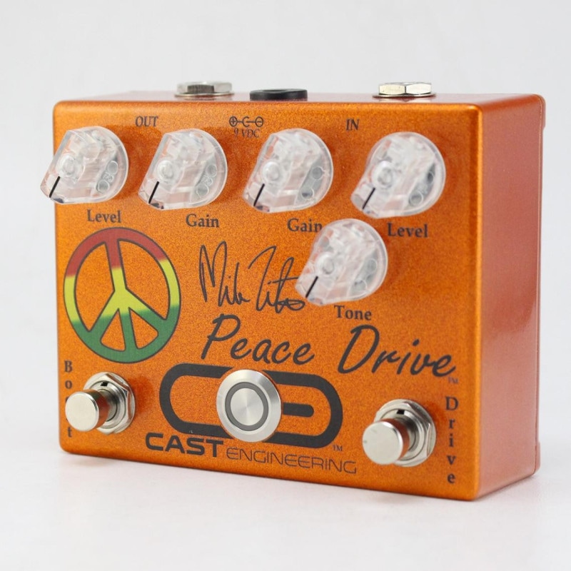 CAST ENGINEERING Peace Drive ギターエフェクター 中古】 CAST ENGINEERING / Mike Zito Peace Drive 【御茶ノ水本店
