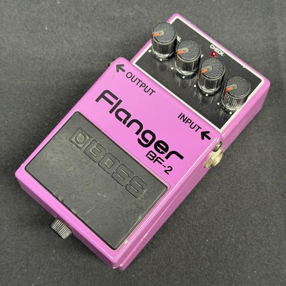 【】BOSS フランジャー BF-2 日本製　動作確認済 中古】BOSS / BF-2 / Flanger (Made in Japan/黒ネジ) 【新宿店