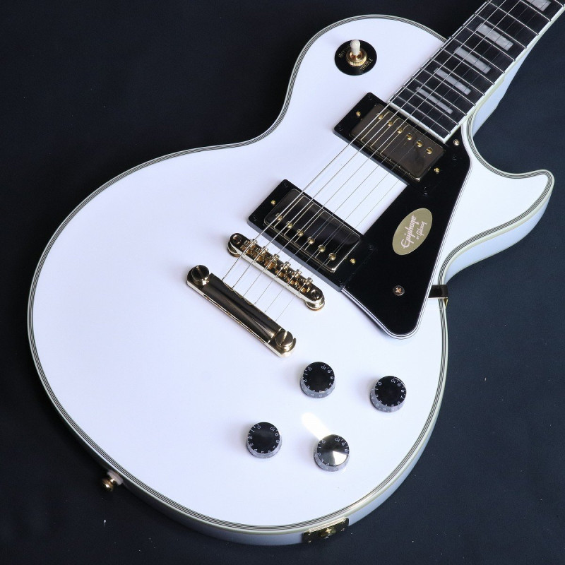 Epiphone / Inspired by Gibson Les Paul Custom Alpine White 【S/N:25071521601】【4.16kg】【横浜店】