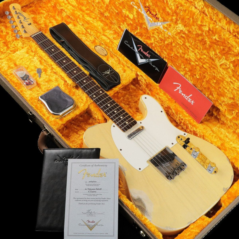 【中古】Fender Custom Shop / 1960 Telecaster Relic Natural Blonde 【福岡店】