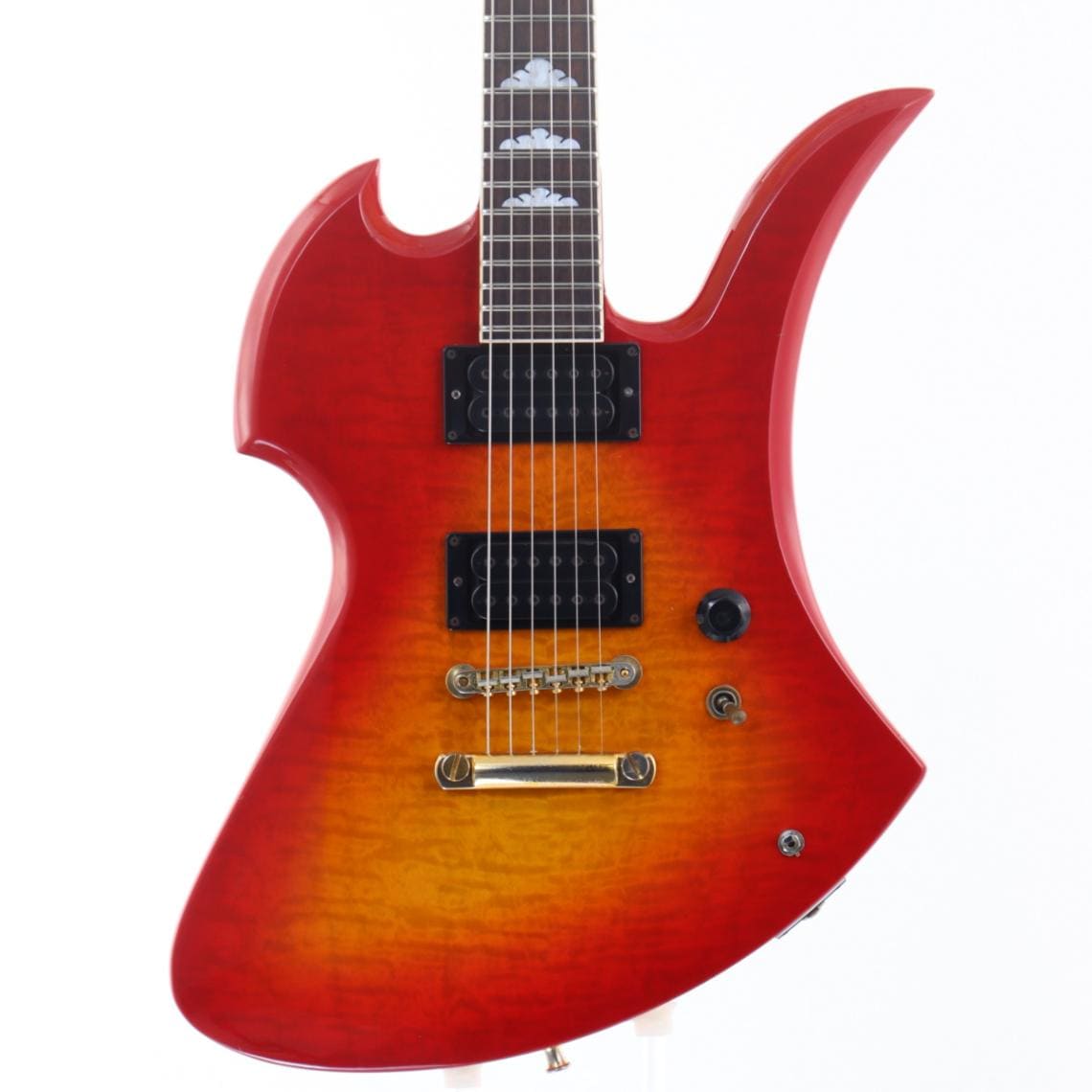 Burny バーニー MG-85CS　モッキンバード MG hide 中古】Burny バーニー / MG-85X hide Model Cherry Sunburst 【福岡店