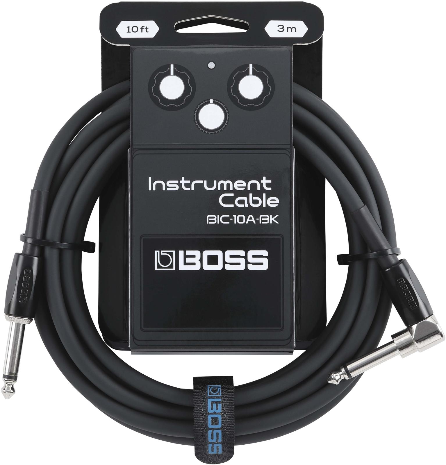 BOSS / BIC-10A-BK Instrument Cable ブラック ボス ギターケーブル
