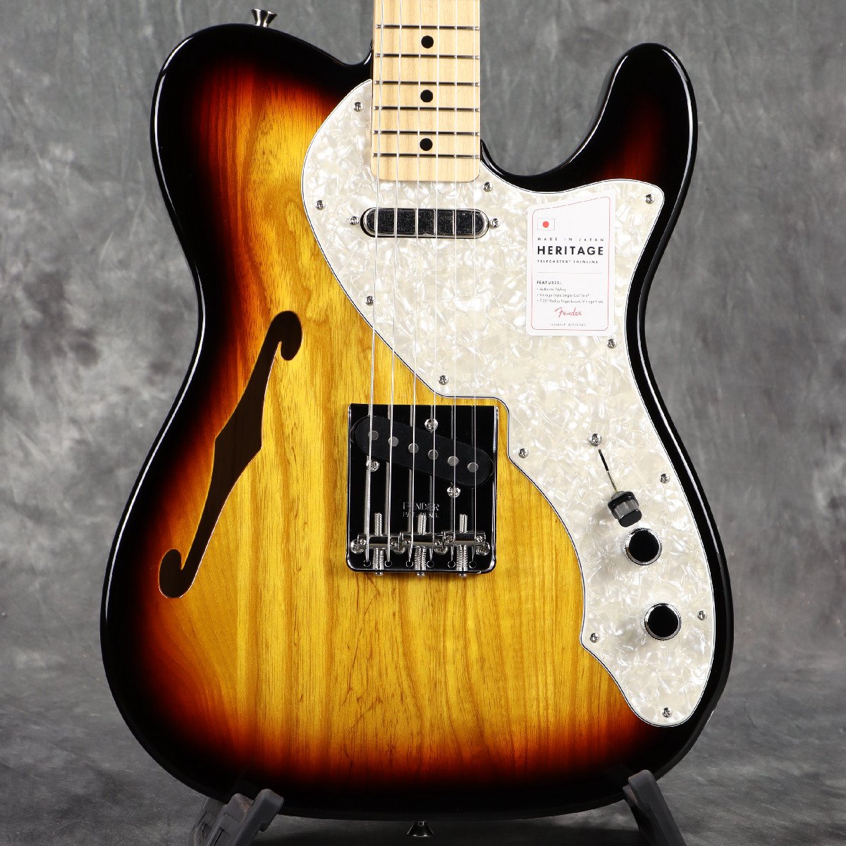 fenfer mij heritage テレキャスター Fender / MIJ Heritage 60s Telecaster Thinline Maple Fingerboard 3