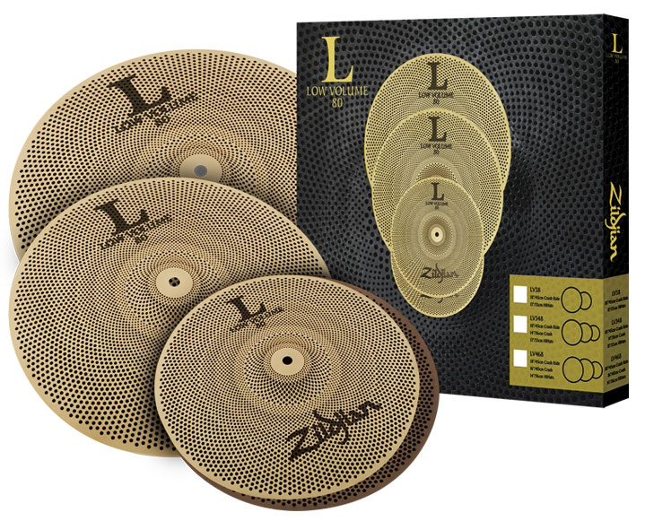 Zildjian / NAZLLV468 L80 Low Volume 468 Box Set ジルジャン ローボリューム シンバルセット (14HH/16C/18CR)