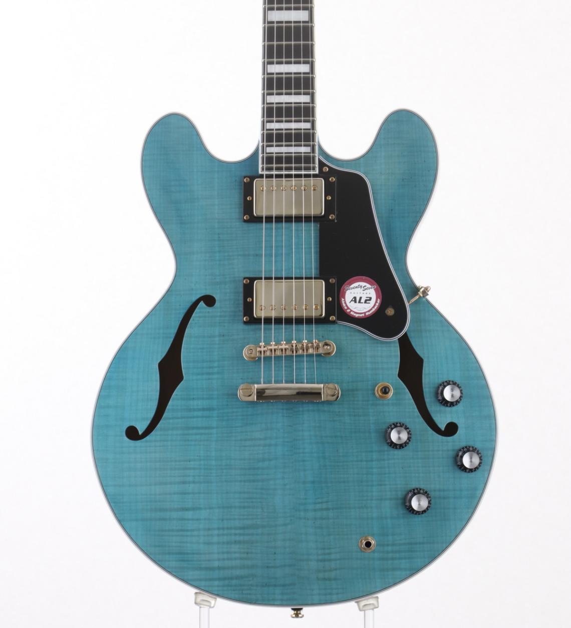 中古】Seventy Seven Guitars / EXRUBATO-CTM-JT AMB Aquamarine Blue