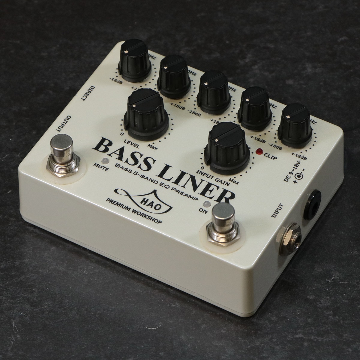 中古】HAO / BASS LINER Pearl White ベース用プリアンプ【名古屋栄店