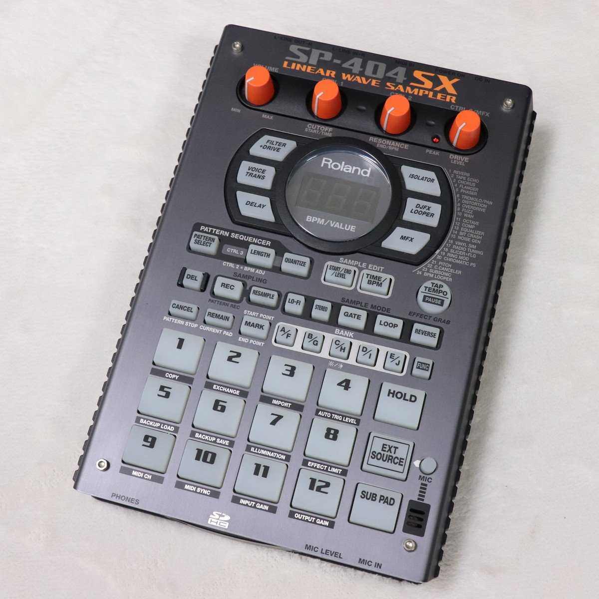 ROLAND /SP-404SX 中古品！ 中古】Roland / SP-404SX Sampler 【梅田店】 | リズムマシン