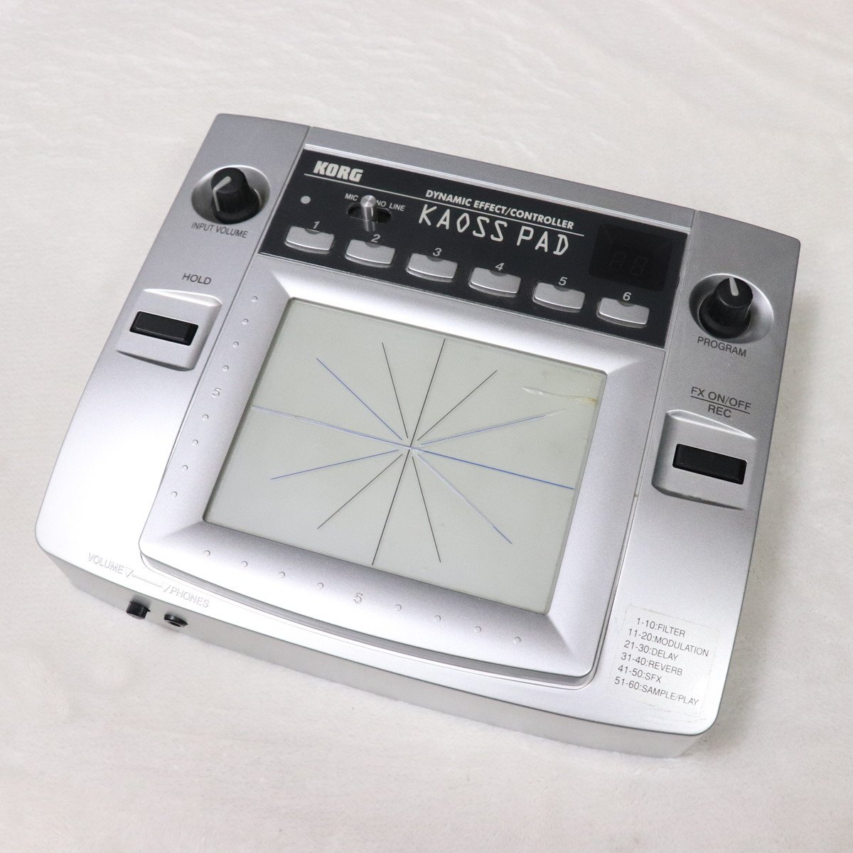 KORG KAOSS PAD KP-1 初代カオスパッド DJエフェクター 中古】KORG / KP1 KAOSSPAD 【梅田店】 | DJ用エフェクター | イシバシ楽器
