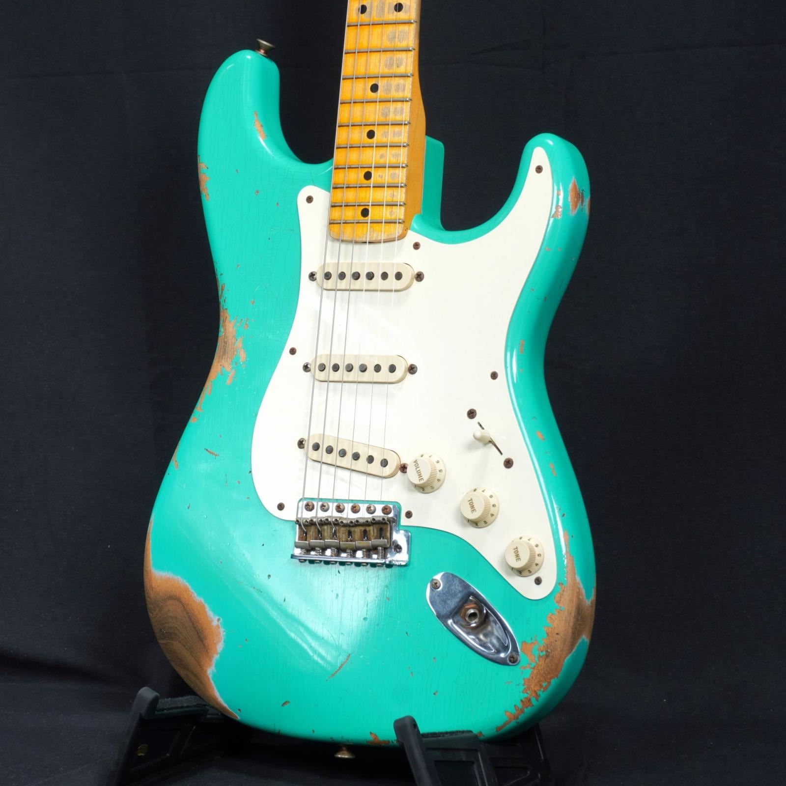 【中古】Fender Custom Shop / 1956 Stratocaster Heavy Relic Sea Foam Green -2020-【御茶ノ水FINEST_GUITARS】