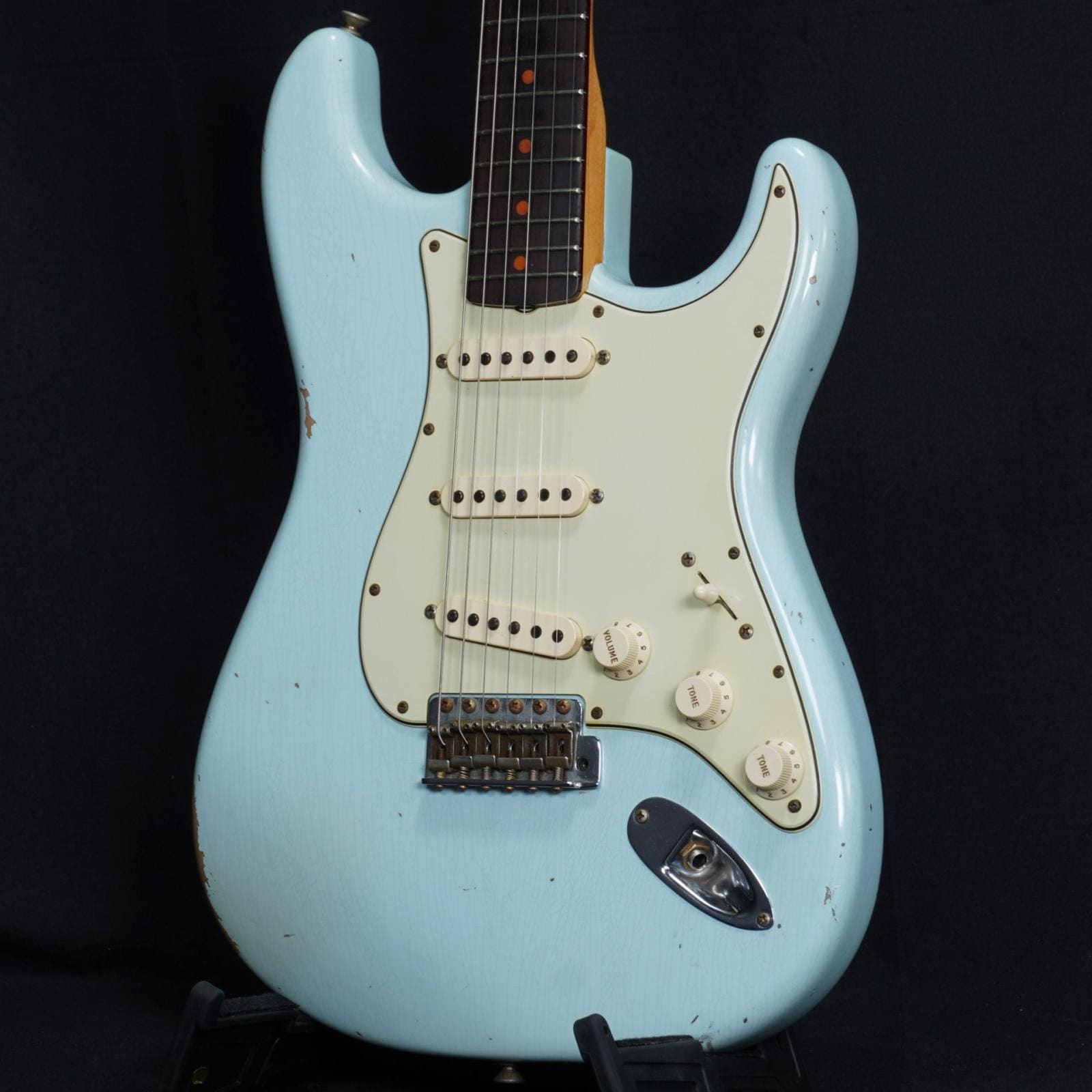 中古】Fender Custom Shop / 1962 Staratocaster Relic Sonic Blue