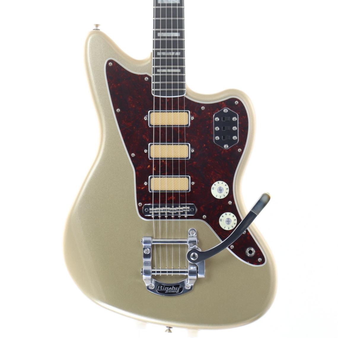中古】Fender Mexico / Gold Foil Jazzmaster Shoreline Gold 【SN