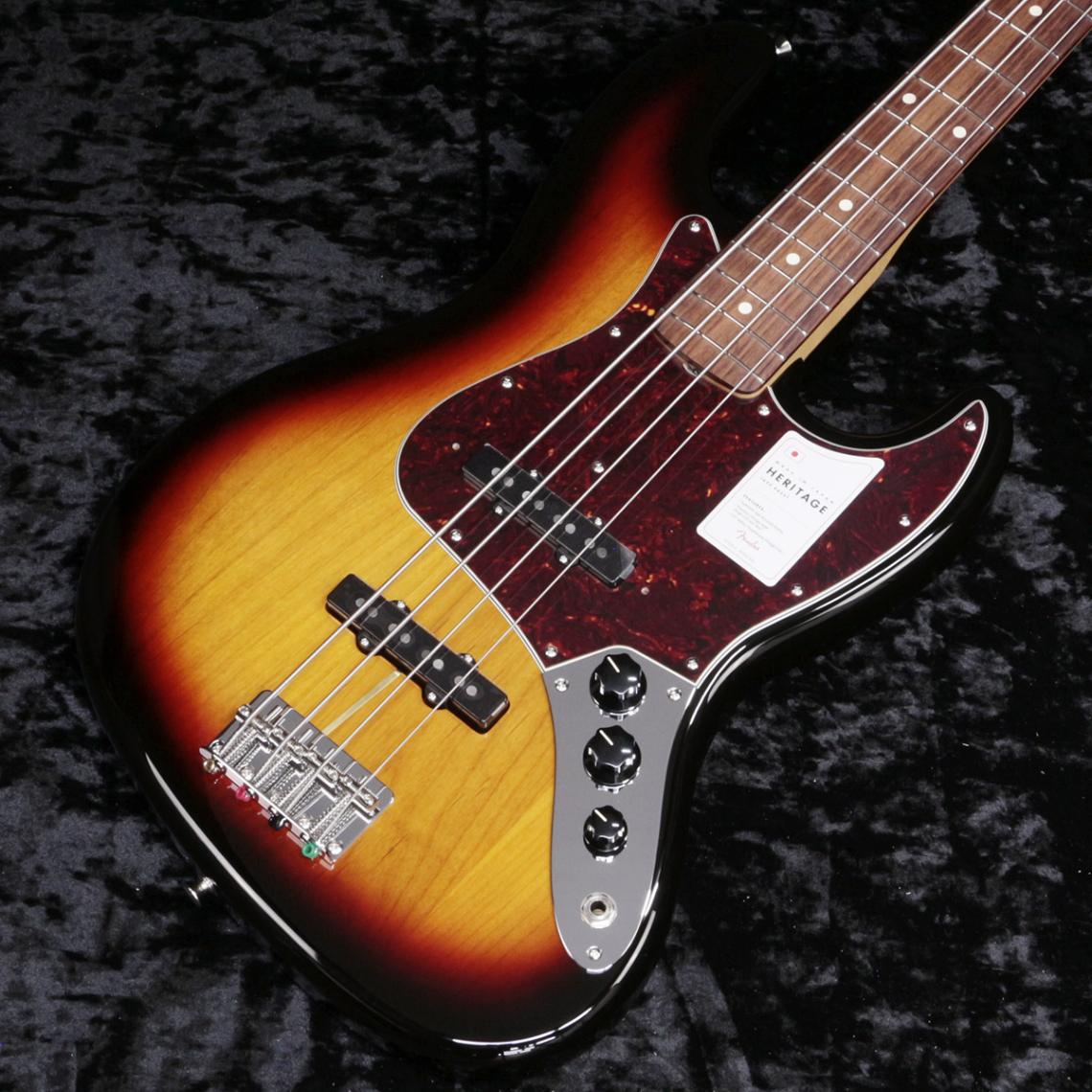Fender / Made in Japan Heritage 60s Jazz Bass Rosewood Fingerboard 3-Color Sunburst【新宿店】