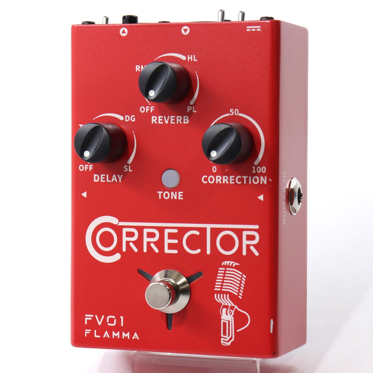 【箱・付属品完備】FLAMMA FV01 Amazon | FLAMMA FV01 ボーカル ピッチ 補正 ペダル 遅延 リバーブ付
