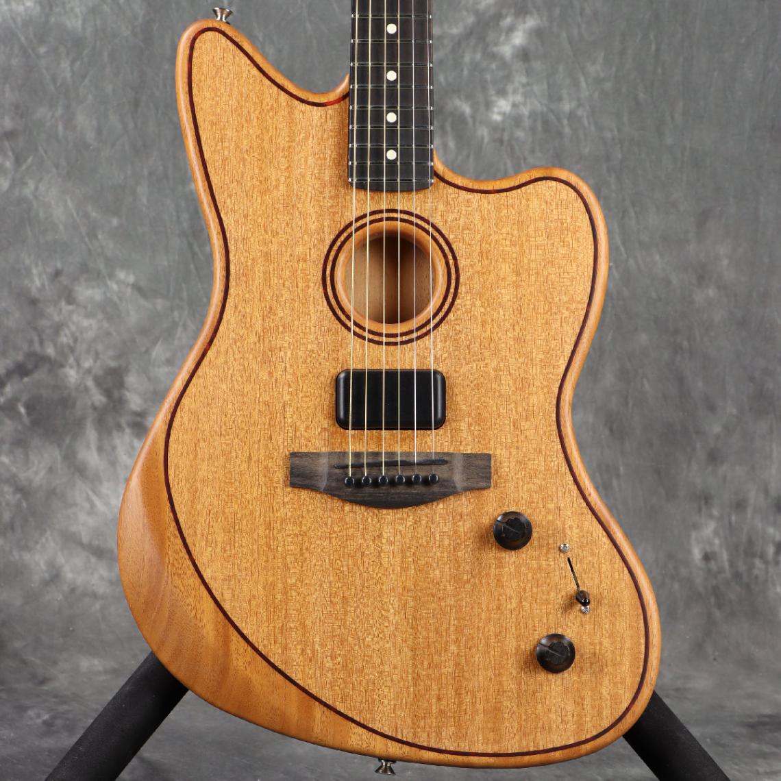 Fender / American Acoustasonic Jazzmaster All-Mahogany Ebony