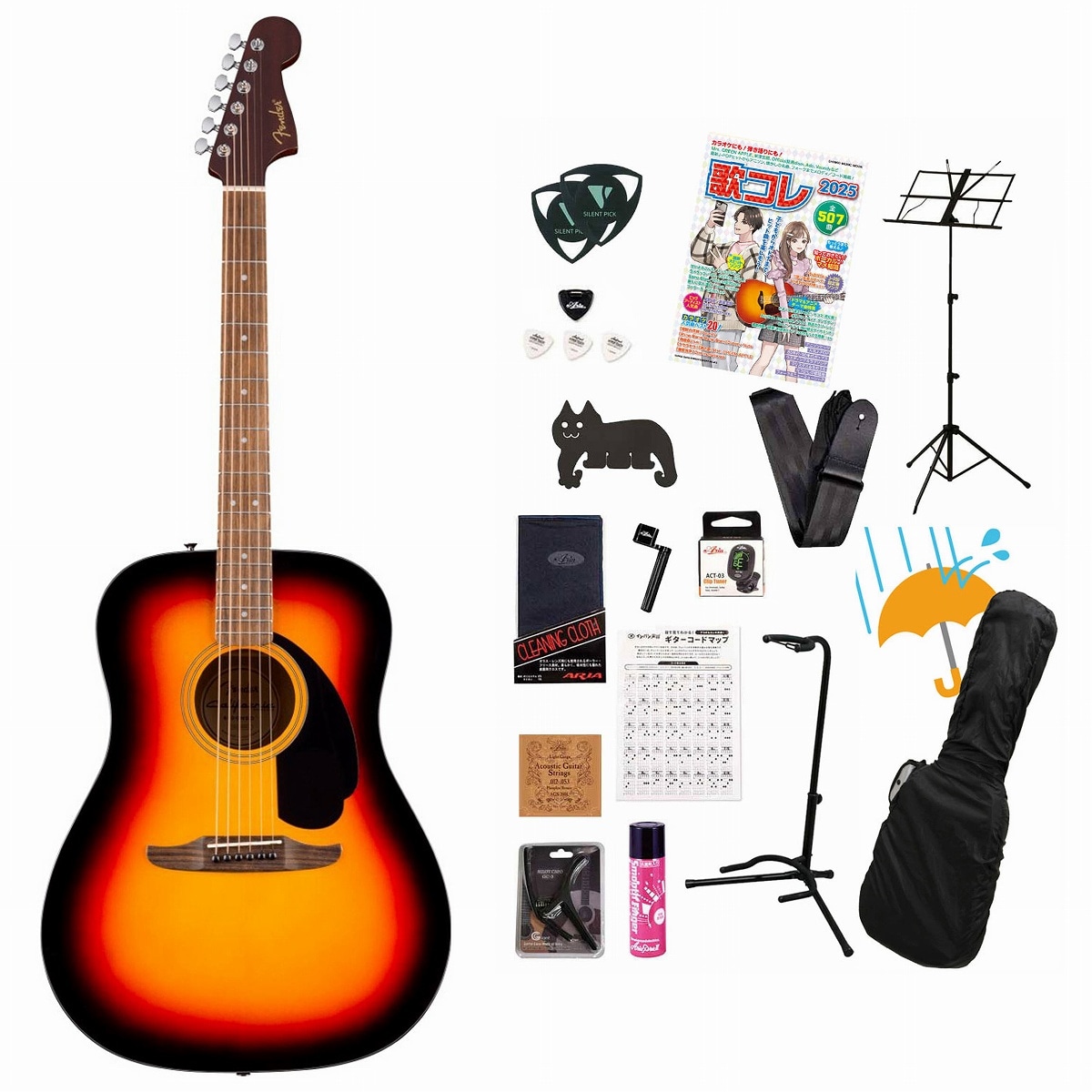 Fender / California Standard Redondo Spruce Top Black Pickguard 3