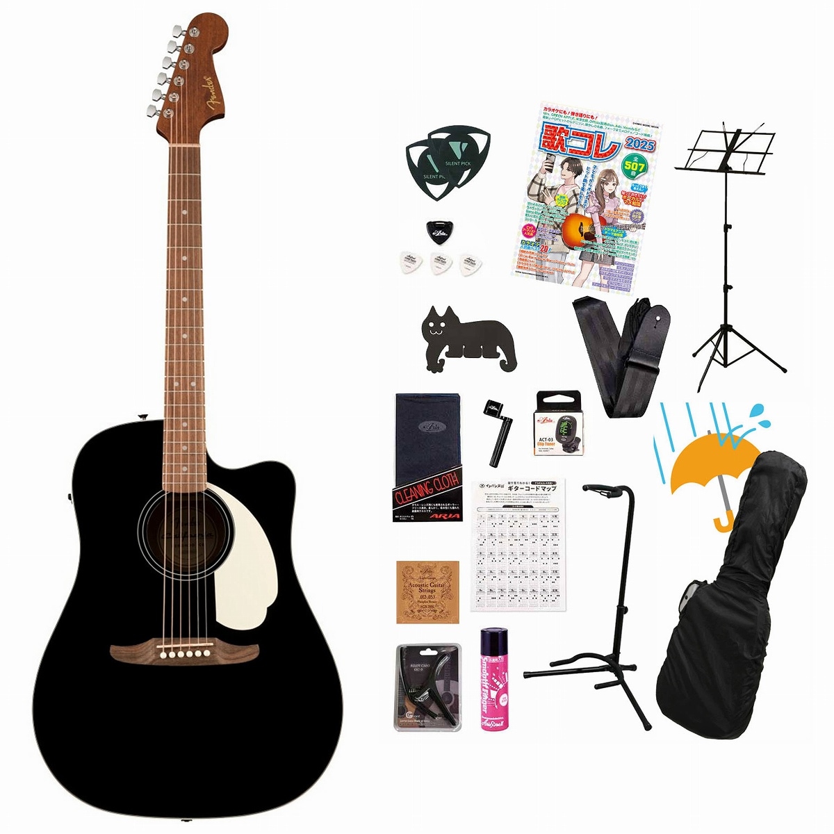 Fender / California Standard Redondo CE Spruce Top Ivory Pickguard