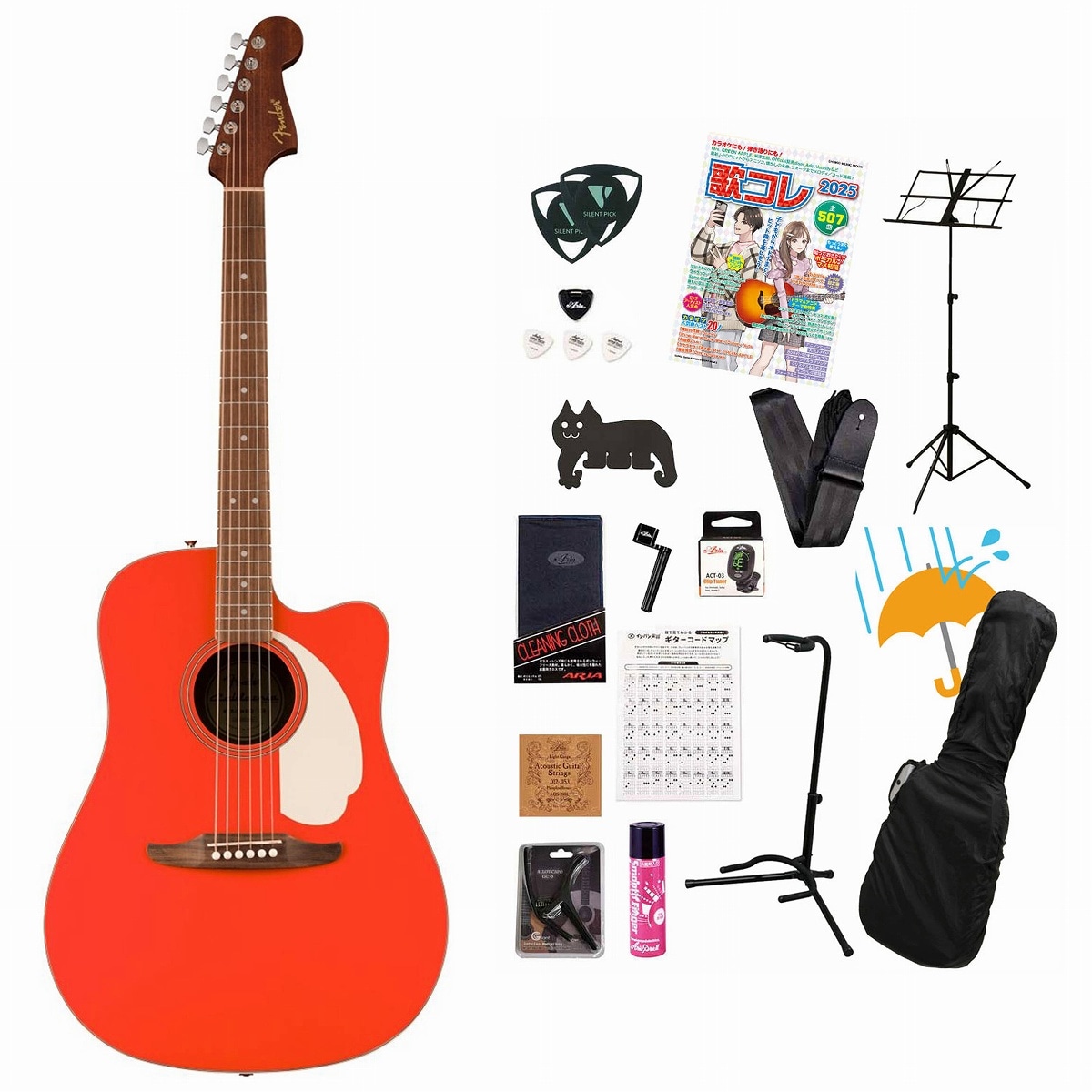 Fender / California Standard Redondo CE Spruce Top Ivory Pickguard