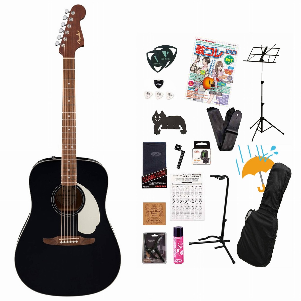 d (アコースティックギター × FENDER × ブラック)の検索結果 | ギター