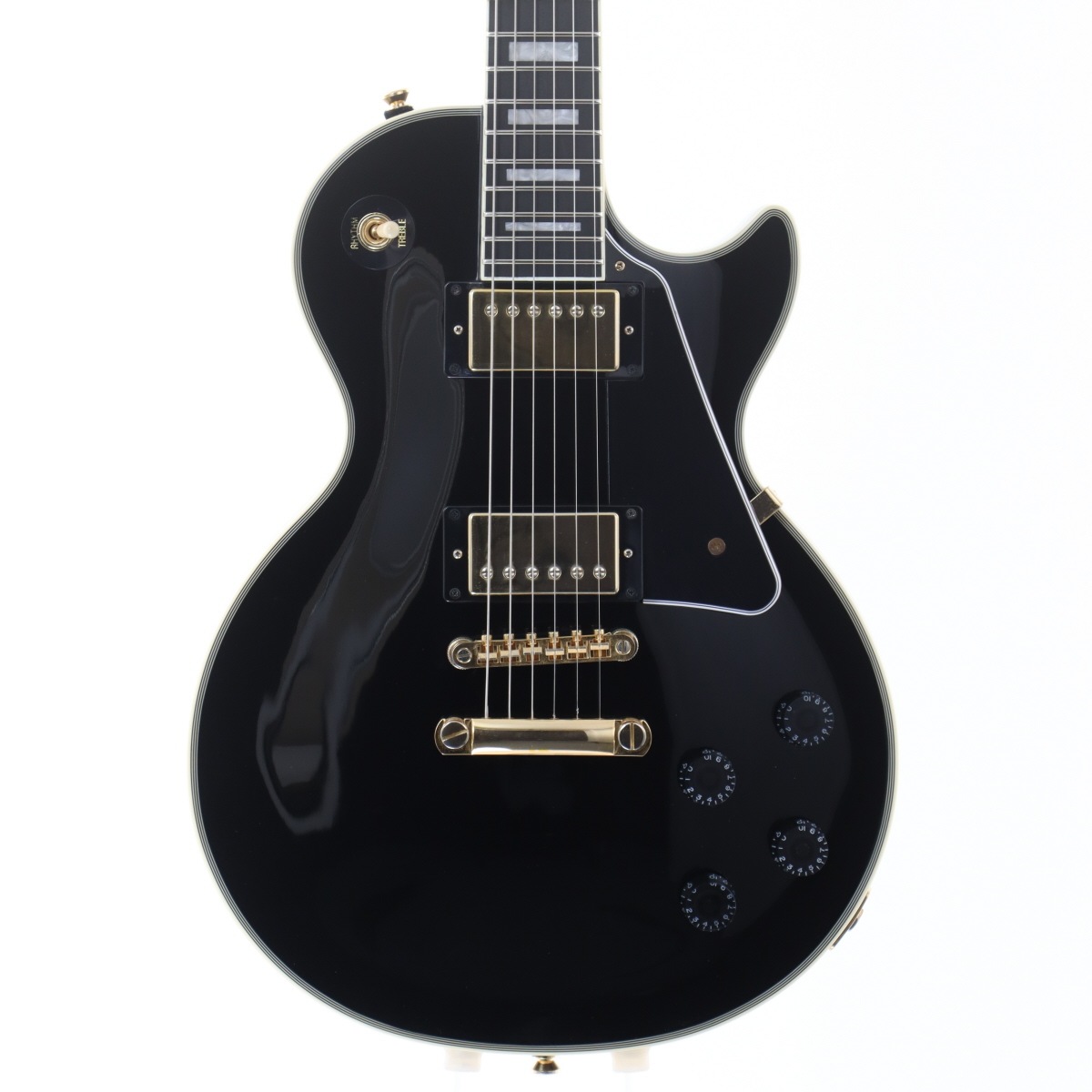 Epiphoneプロバッカー搭載 Legend レスポールタイプ ブラック中古品 中古】Epiphone / Inspired by Gibson Les Paul Custom Ebony 【SN