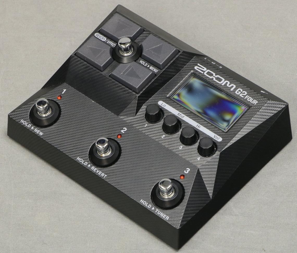 無償オンラインユーザー登録で安心の3年間製品保証】ZOOM / G2 FOUR