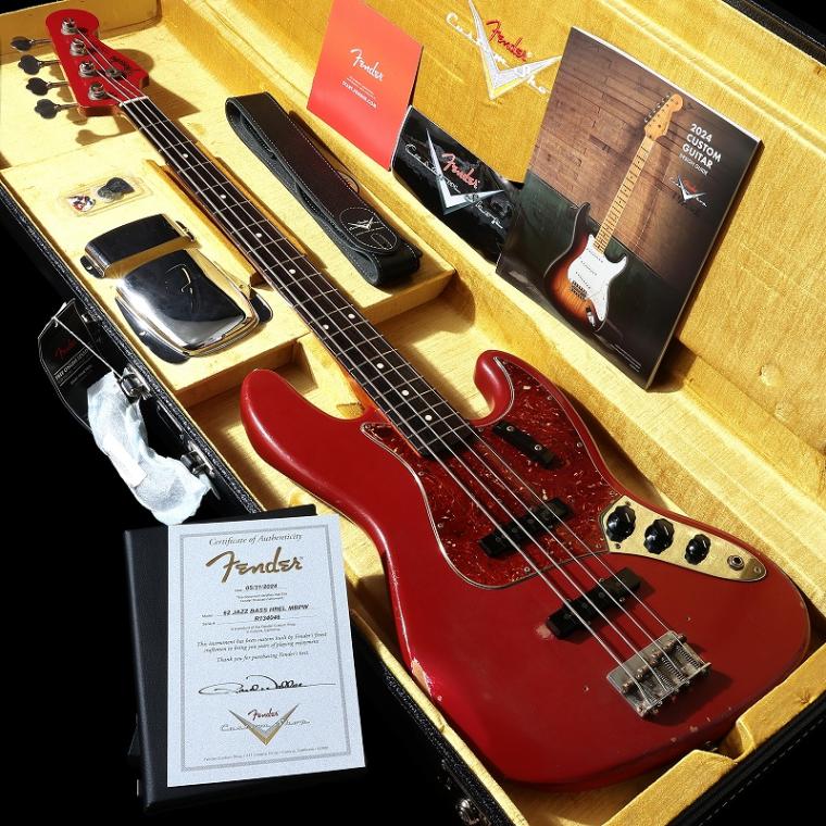 中古】Fender Custom Shop / MBS 1962 Jazz Bass Heavy Relic by Paul