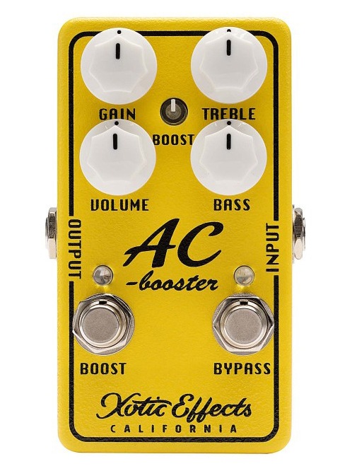Xotic / AC Booster V2 オーバードライブ エキゾチック ブースター